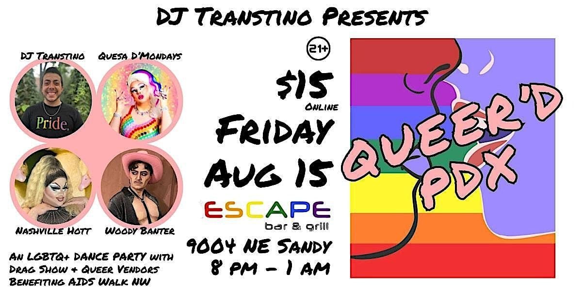 Queer'd PDX, 15 August | Event in Portland | AllEvents