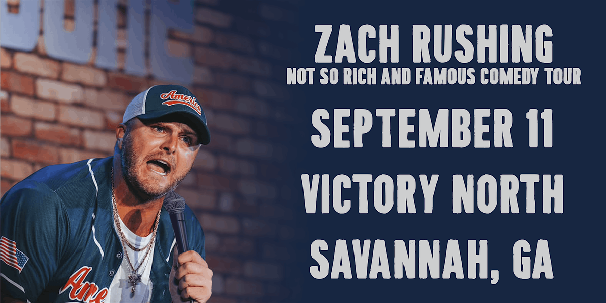Zack  Rushing, 11 September | Event in Savannah | AllEvents