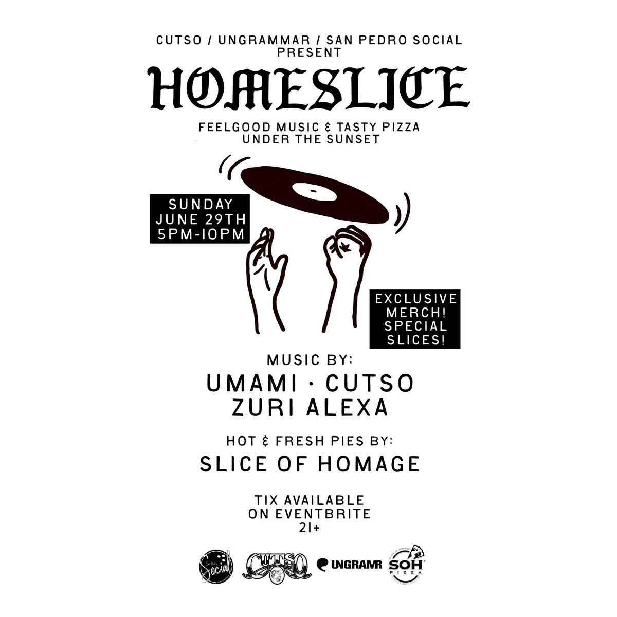 HOMESLICE, 29 June | Event in San Jose | AllEvents