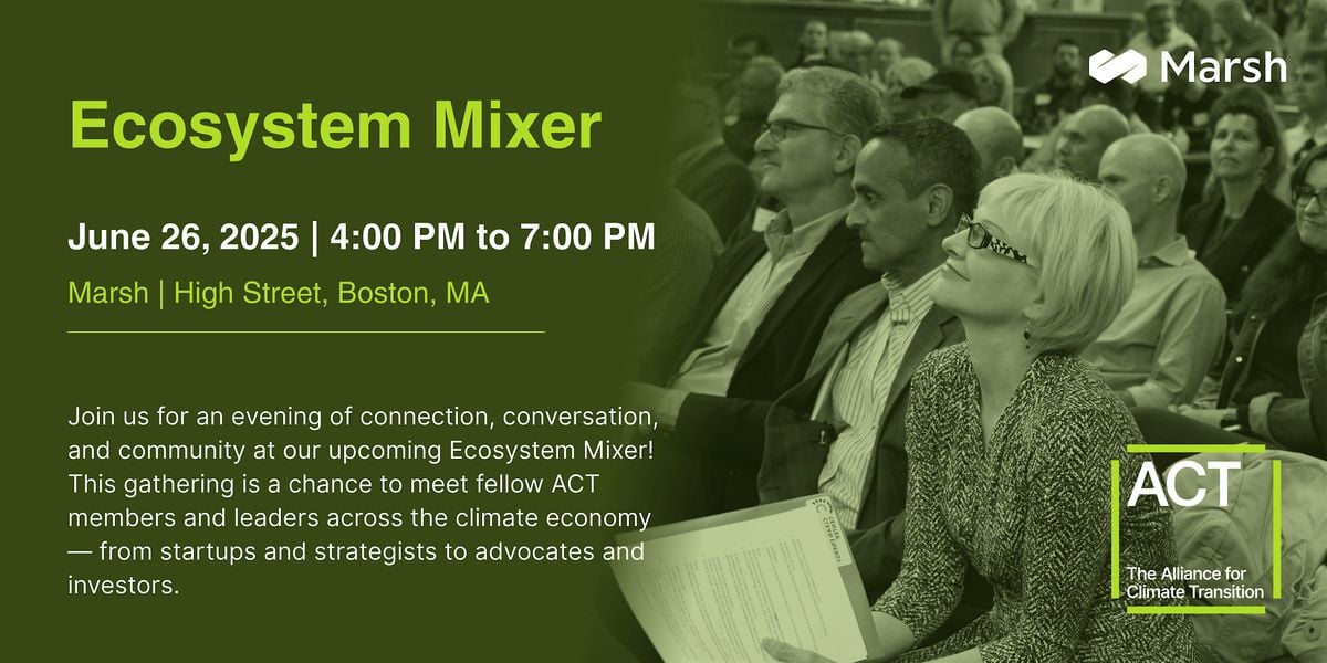 Summer Ecosystem Mixer, 26 June | Event in Boston | AllEvents