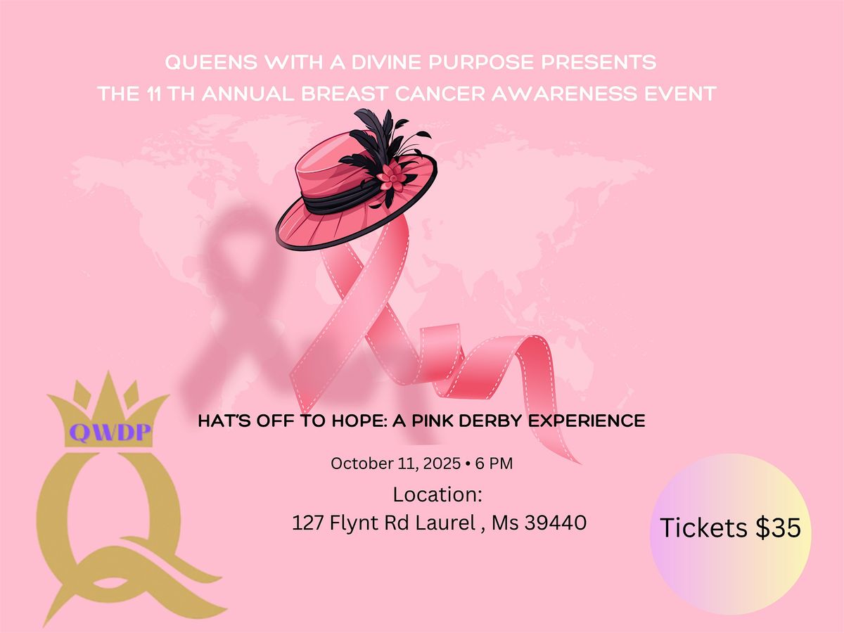 Hats Off To Hope: A Pink Derby Experience, 11 October | Event in Laurel | AllEvents