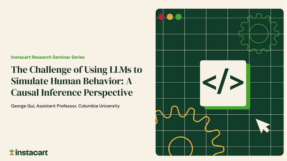 The Challenge of Using LLMs to Simulate Human Behavior, February 19 ...