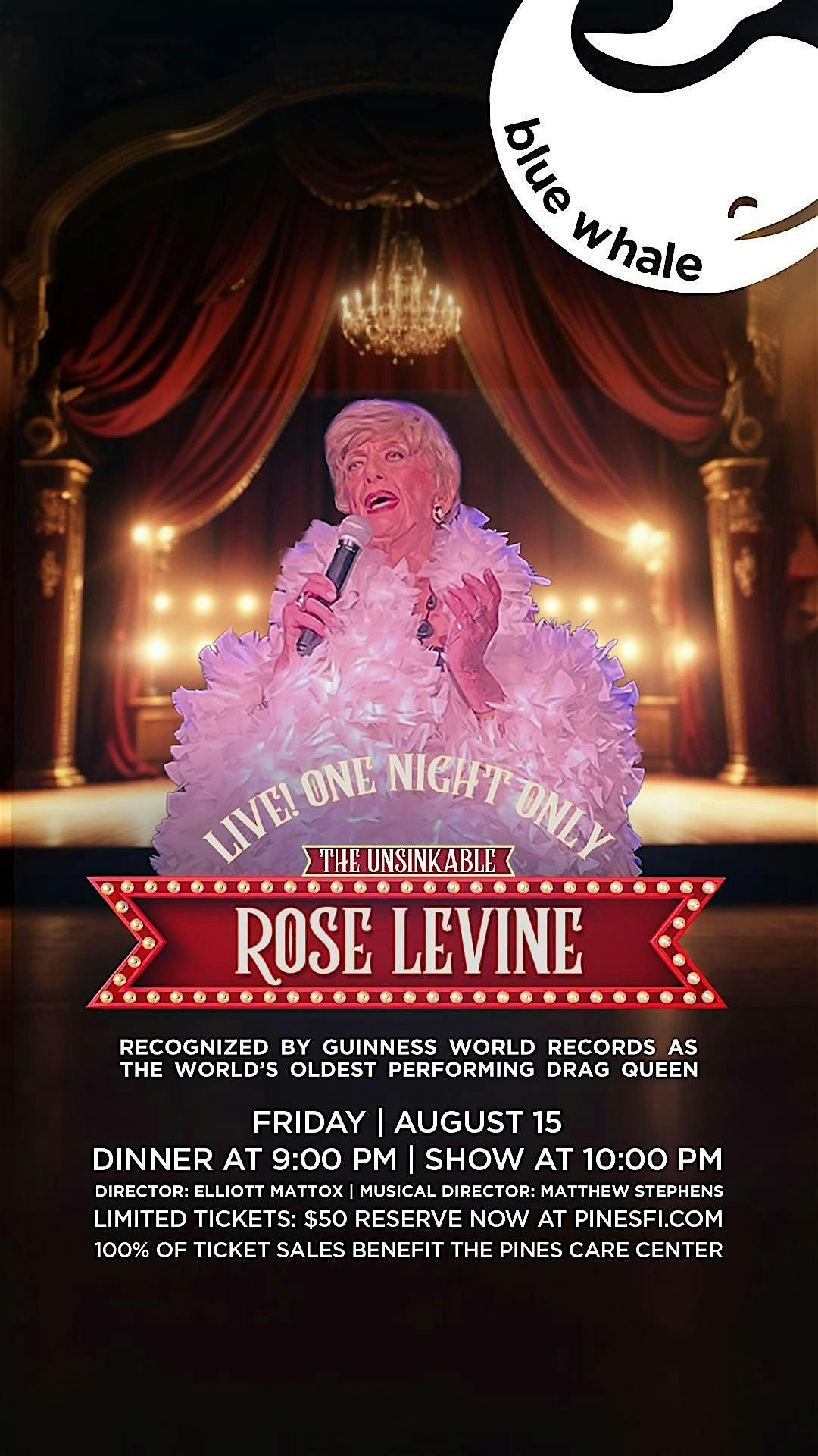 THE UNSINKABLE ROSE LEVINE, 15 August | Event in Fire Island | AllEvents