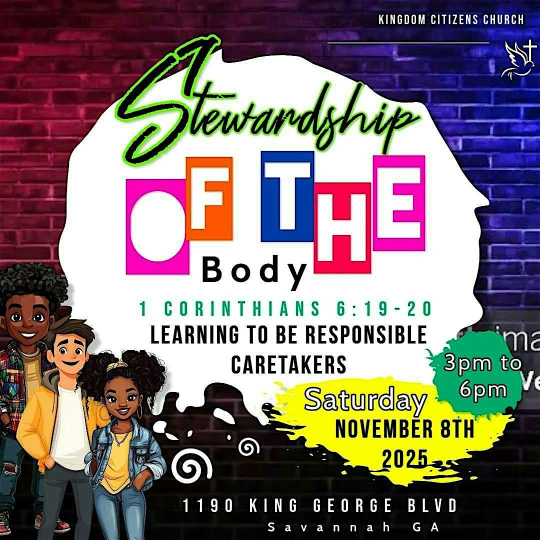 Stewardship of the Body Workshop, 8 November | Event in Savannah | AllEvents