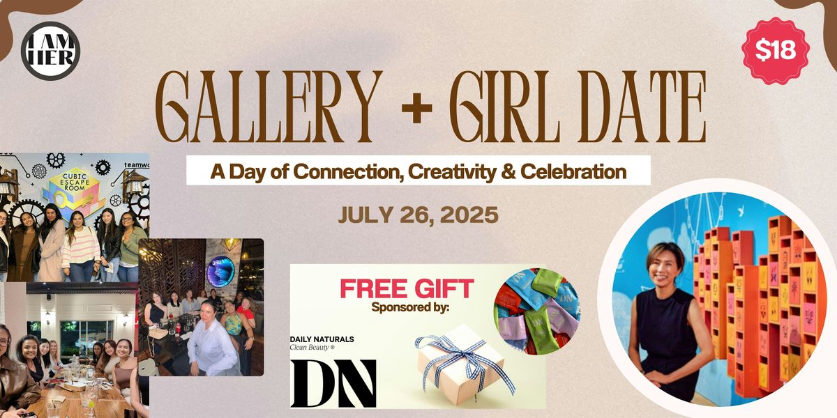 Gallery + Girl Date: A Day of Connection, Creativity & Celebration, 26 July | Event in Sydney | AllEvents