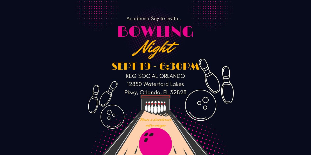 Bowling Night, 19 September | Event in Orlando | AllEvents