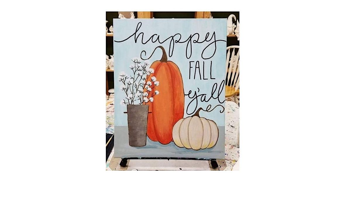 Paint & Sip- Happy Fall Y'all, 8 August | Event in Harrisonburg | AllEvents