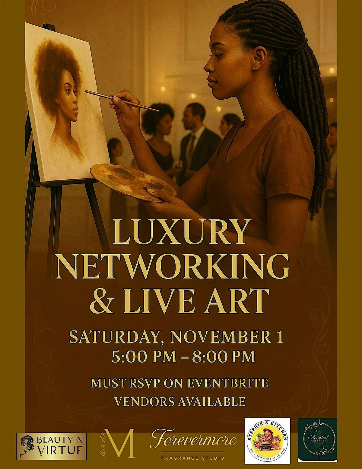 Crown & Canvas Luxury  Networking Event, 1 November | Event in Charlotte | AllEvents