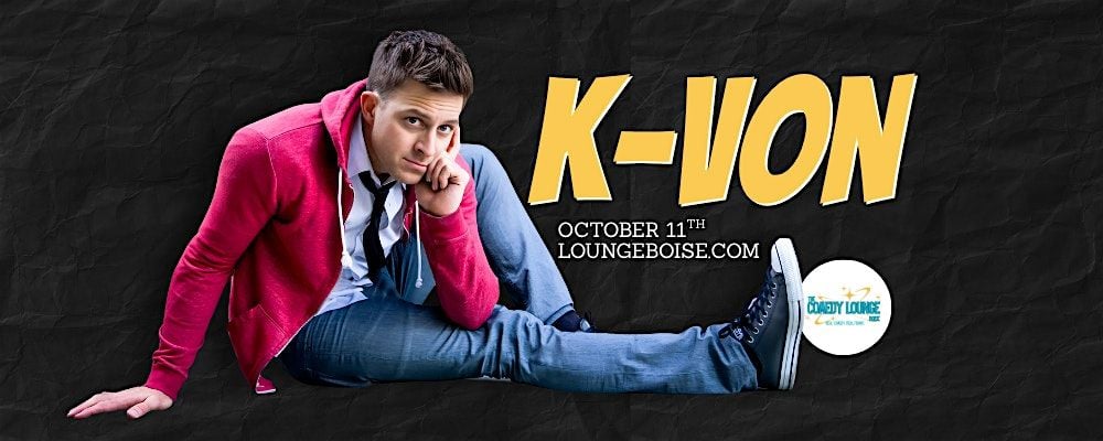 Comedian: K-VON, 11 October | Event in Boise | AllEvents