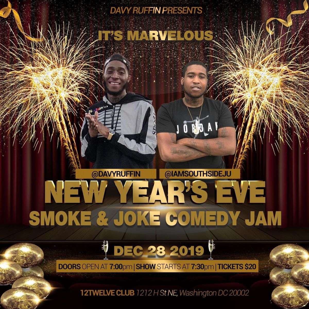 New years eve virginia beach 2020 New Years Eve Smoke & Joke Comedy Jam at 1212 H St NE, Washington