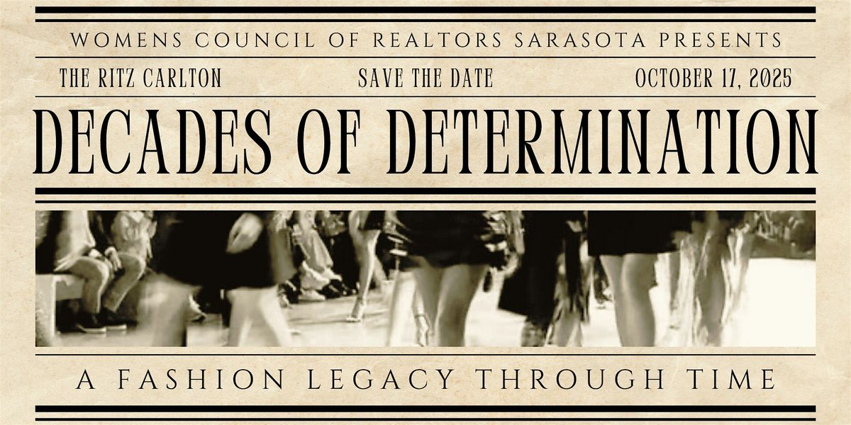Decades of Determination: 31st Annual Fashion Show, 17 October | Event in Sarasota | AllEvents