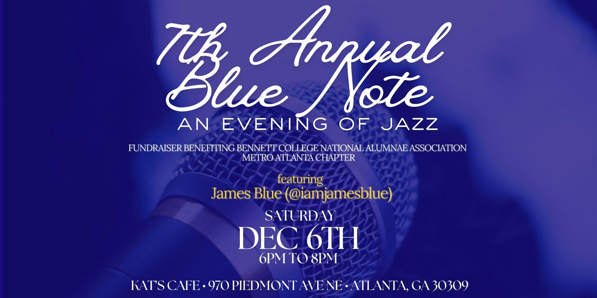 7th Annual Blue Note: An Evening of Jazz, 6 December | Event in Atlanta | AllEvents
