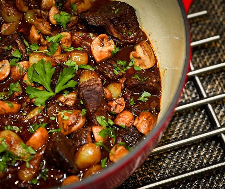 Date Night - French hands on cooking class :  Boeuf bourguignon, 17 July | Event in Portland | AllEvents