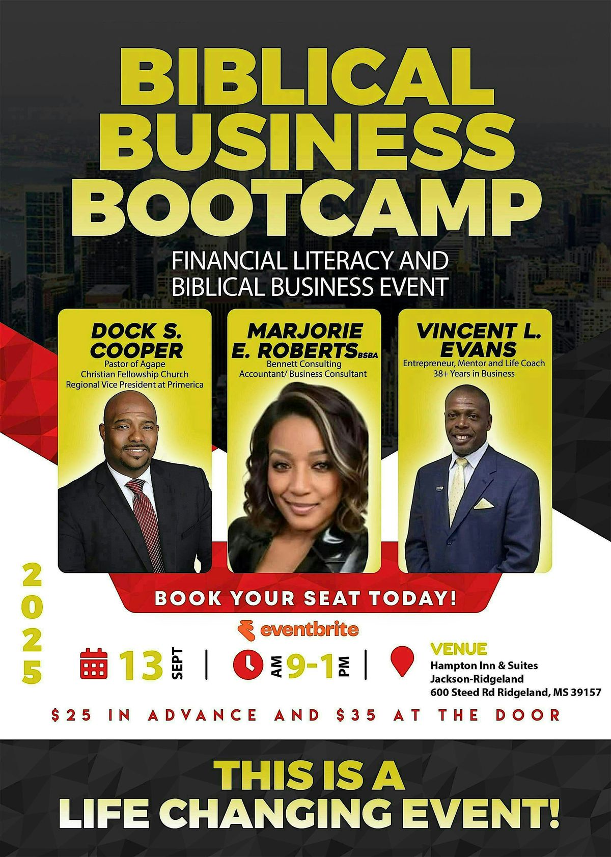 Biblical Business Bootcamp, 13 September | Event in Ridgeland | AllEvents