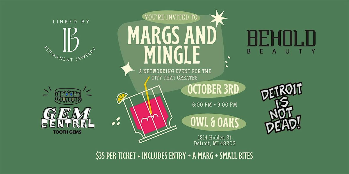 Margs and Mingle, 3 October | Event in Detroit | AllEvents
