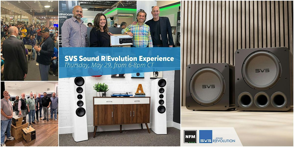 SVS Sound R|Evolution Experience at Nebraska Furniture Mart, 29 May | Event in Kansas City | AllEvents