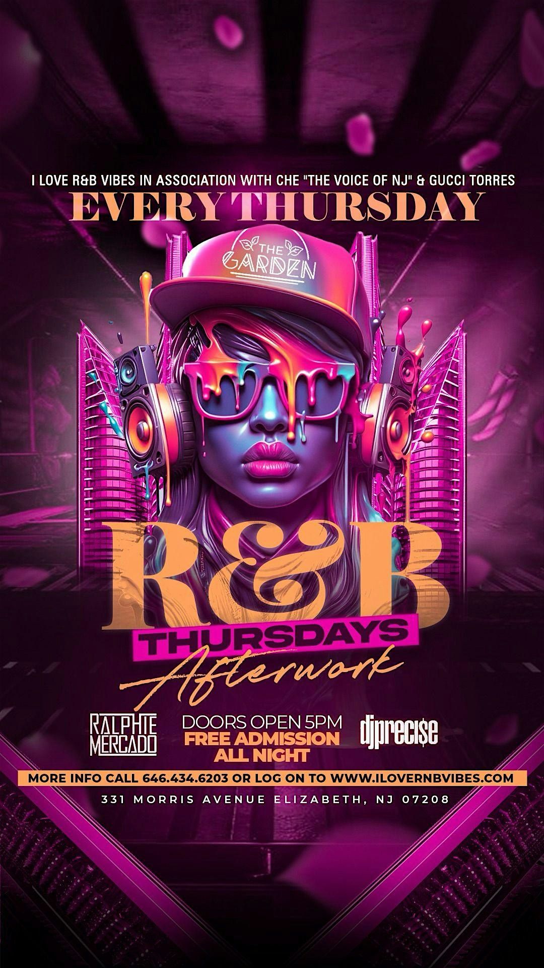 R&B Thursdays Afterwork | Event in Elizabeth | AllEvents