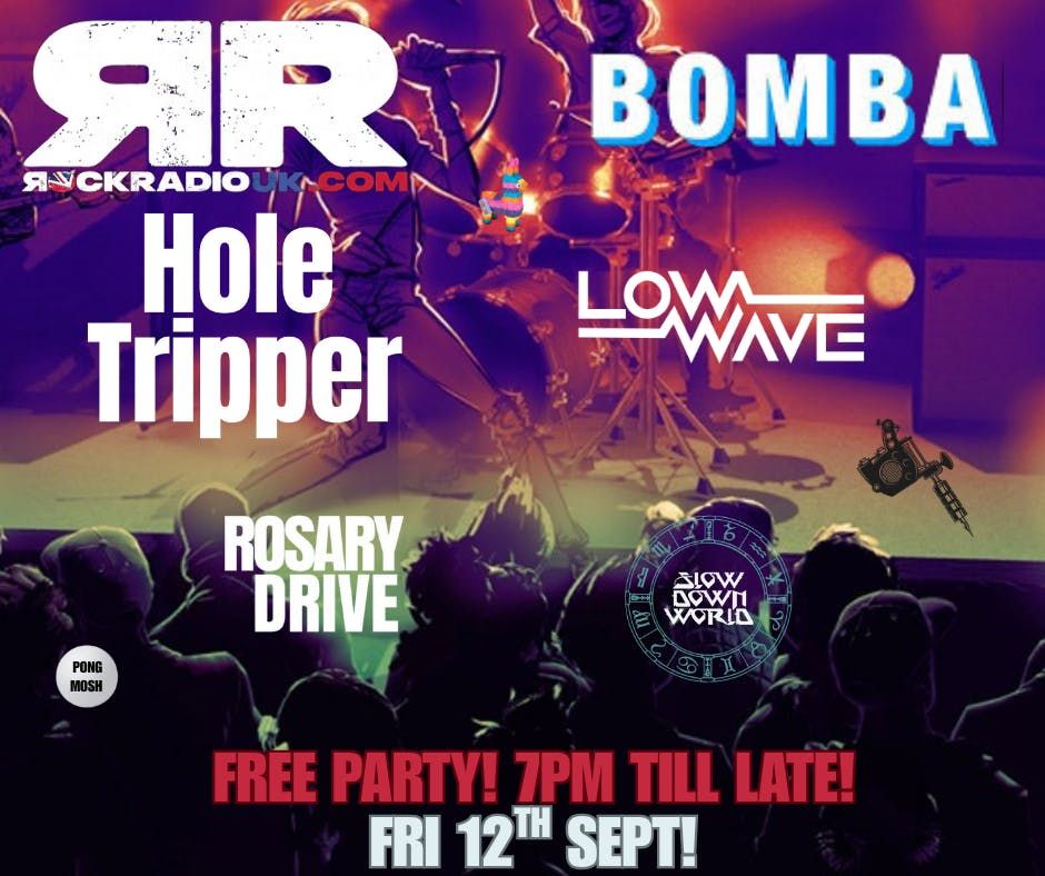Hole Tripper Party Gig @ Bomba, 12 September | Event in Exeter | AllEvents