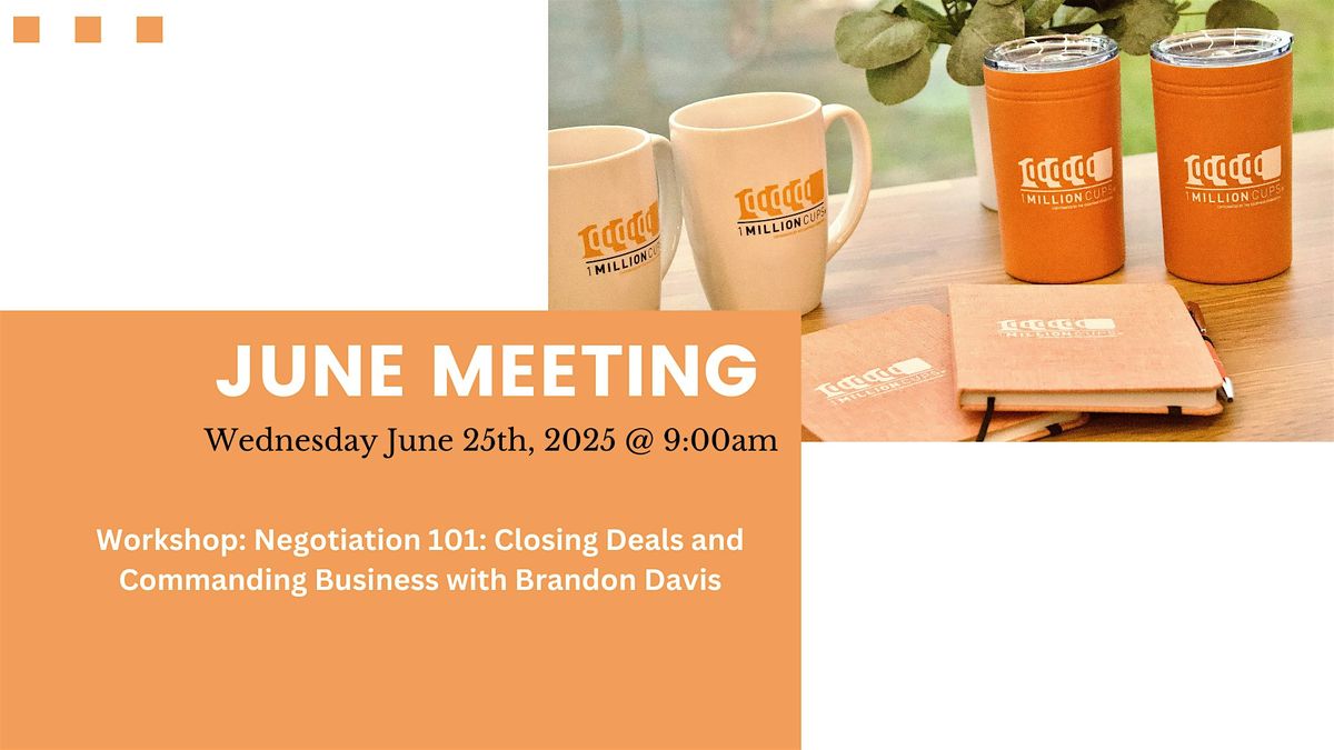June Workshop: Negotiation 101, 25 June | Event in Ashburn | AllEvents