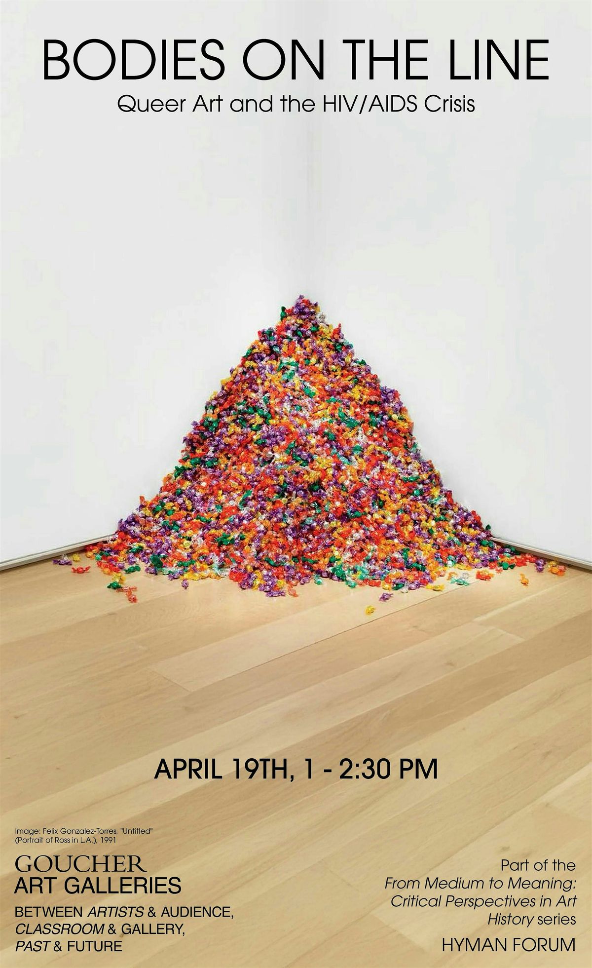 Bodies on the Line: Queer Art and the HIV/AIDS Crisis, 19 April | Event in Towson | AllEvents