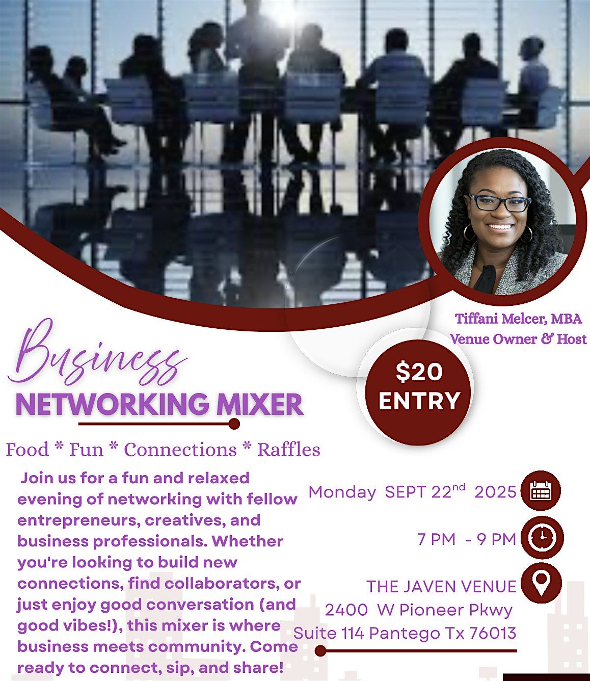 Business Networking Mixer - September 22, 2025, 22 September | Event in Pantego | AllEvents