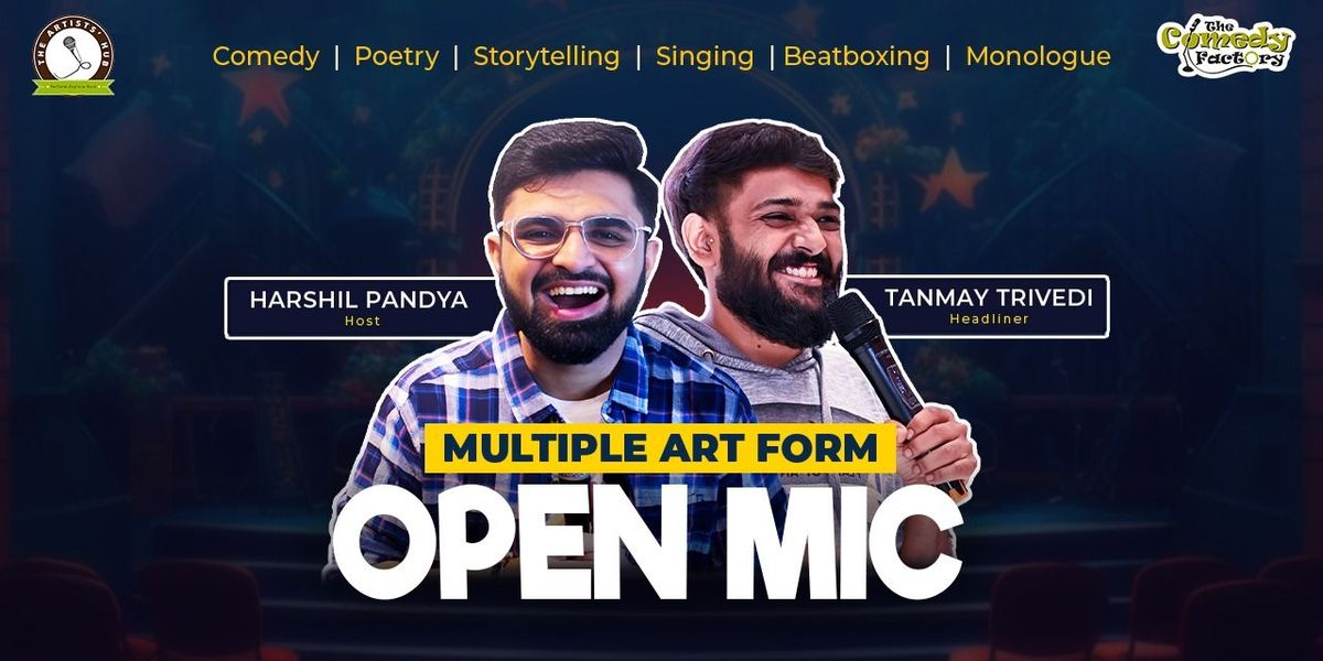 TCF MICS - Multiple Art Form Open Mic: Vadodara, 5 August | Event in Vadodara | AllEvents