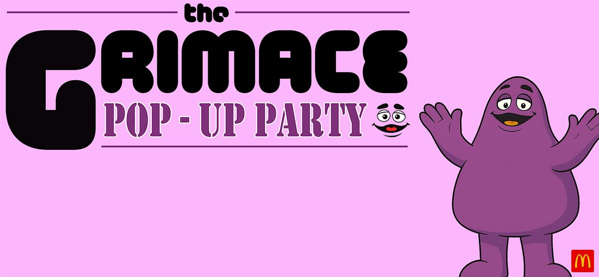 The Grimace Pop-Up Party, 19 September | Event in Hilmar | AllEvents