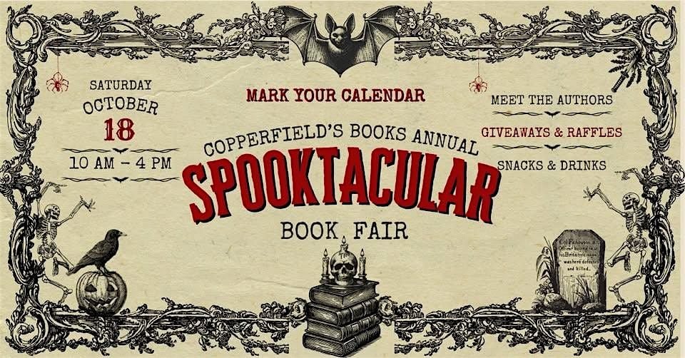 2025 Annual Spooktacular Book Fair, 18 October | Event in Spring | AllEvents