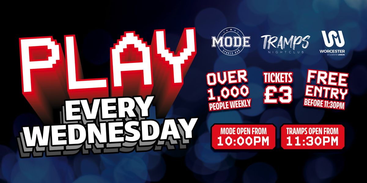 PLAY Wednesday!, 15 October | Event in Worcester | AllEvents