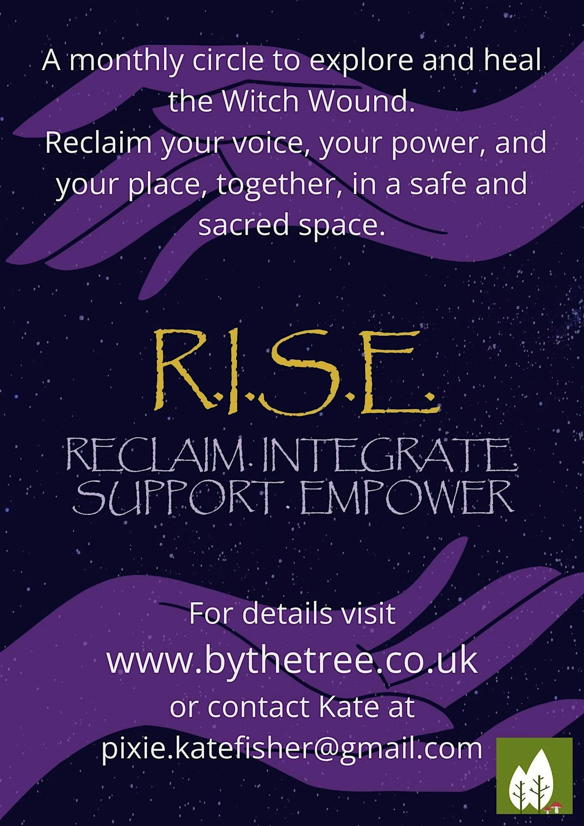 R.I.S.E. - Reclaim. Integrate. Support. Empower., 29 August | AllEvents