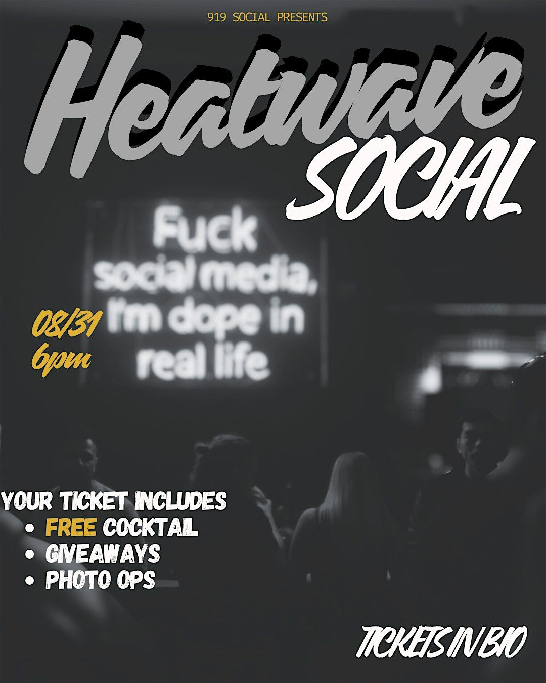 Heatwave Social, 24 August | Event in Raleigh | AllEvents