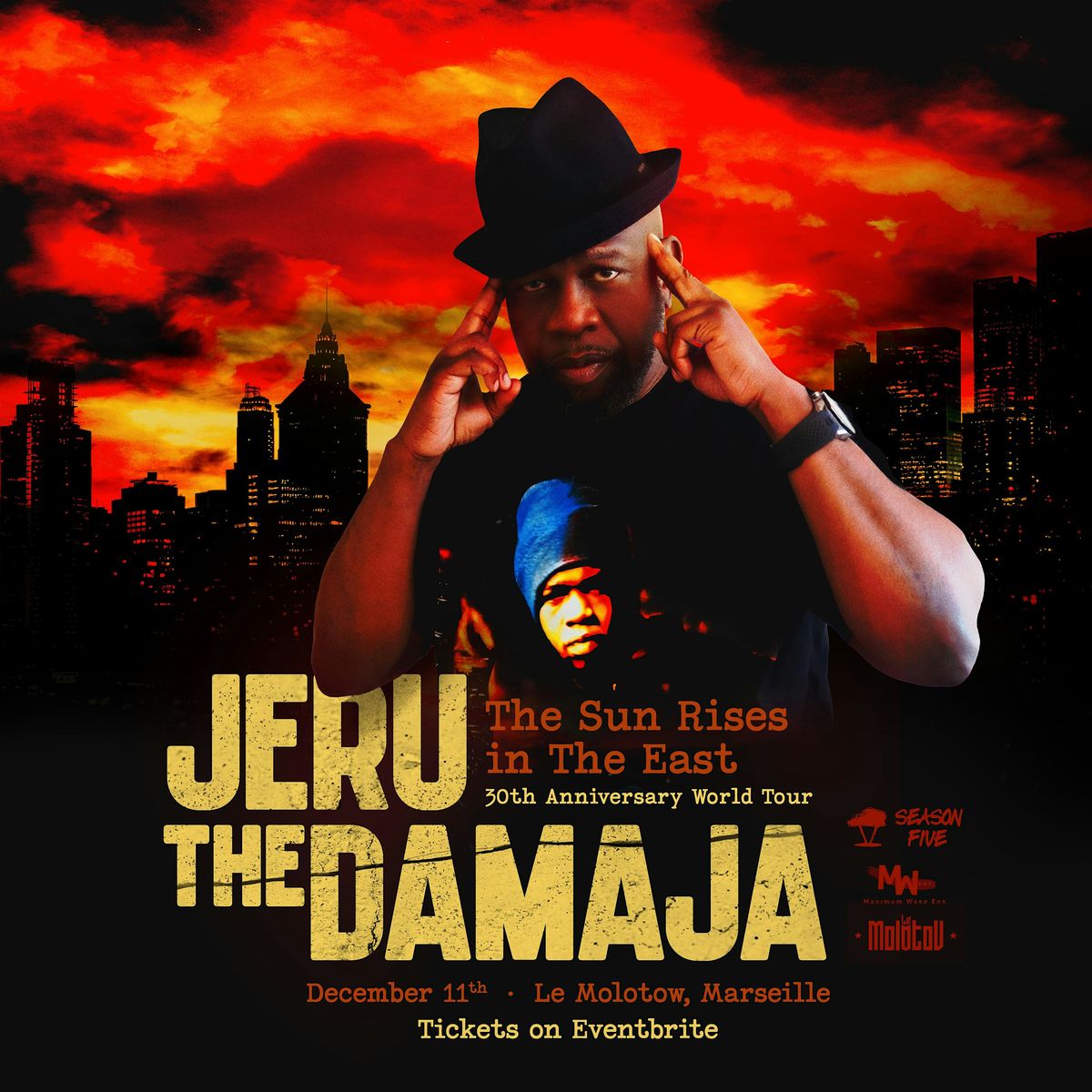 Jeru The Damaja Live In Marseille, 11 December | Event in Marseille | AllEvents