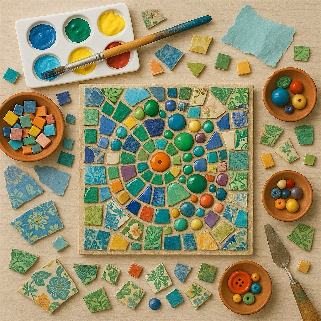 Mixed Media Mosaic Class, 23 August | Event in Coral Springs | AllEvents