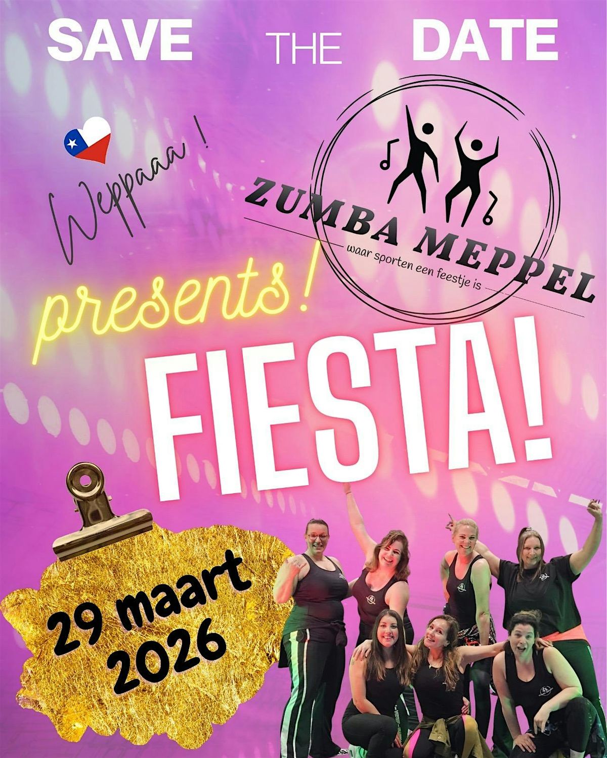 Fiesta! @zumbameppel Early Bird Ticket!, 29 March | Event in De Wijk | AllEvents