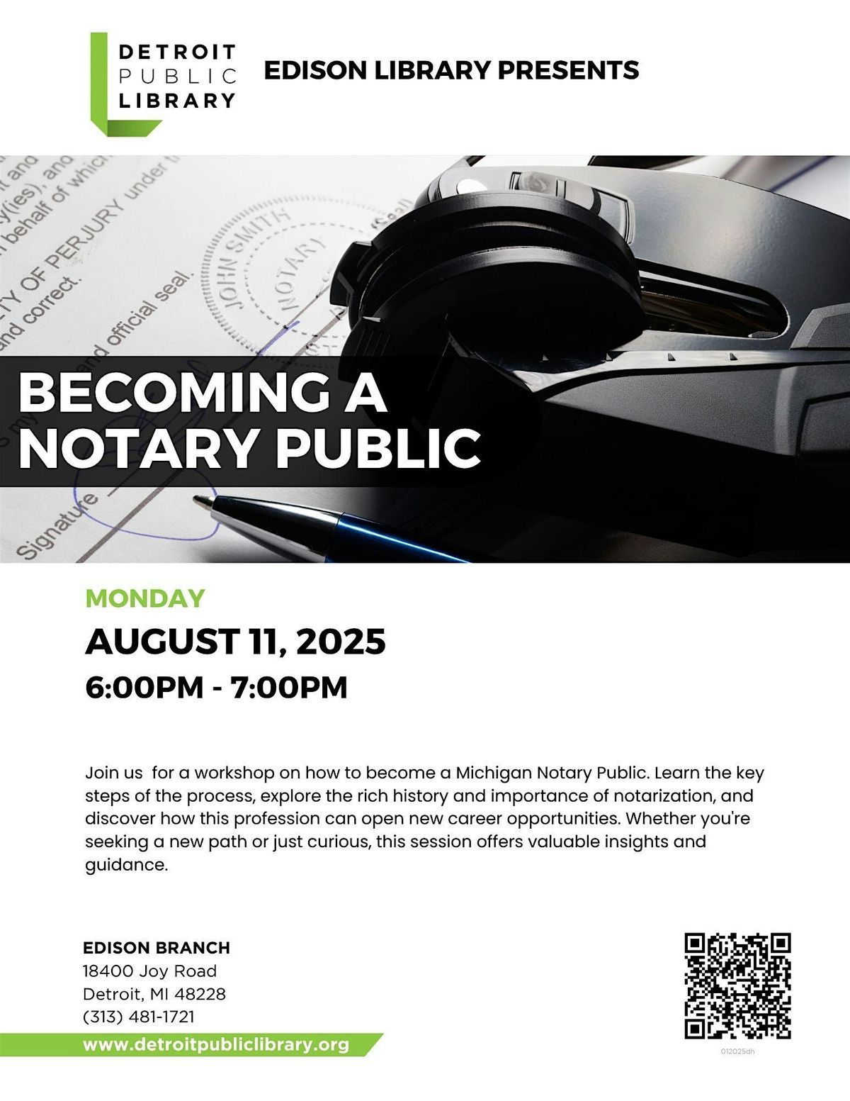 Becoming a Notary Public, 18 August | Event in Detroit | AllEvents