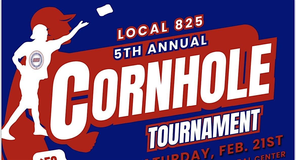 2026 Local 825 Cornhole Tournament, 21 February | Event in Garfield | AllEvents