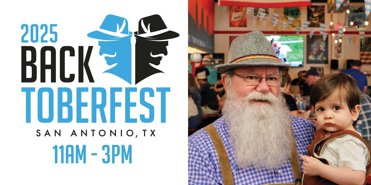 Backtoberfest 2025- 1st Seating & Family Friendly, 25 October | Event in San Antonio | AllEvents