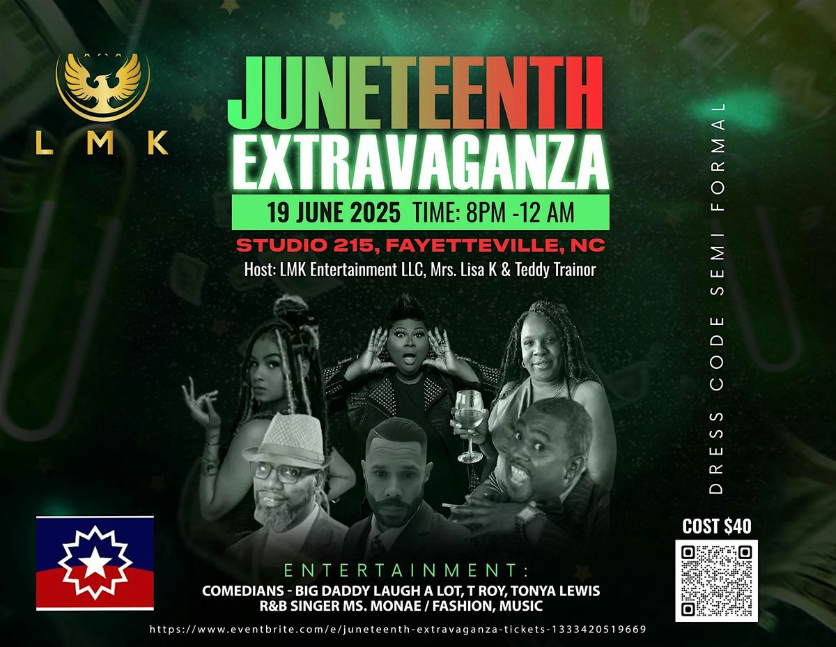 Juneteenth Extravaganza, 19 June | Event in Fayetteville | AllEvents