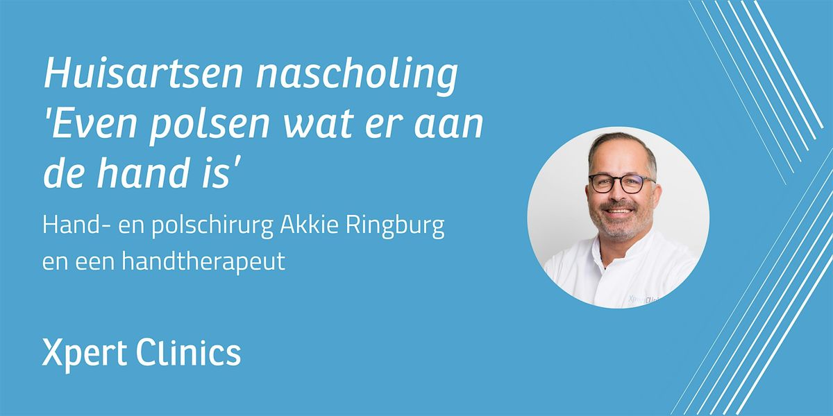 Huisartsen nascholing: Even polsen wat er aan de hand is - Rotterdam, 30 October | Event in Rotterdam | AllEvents