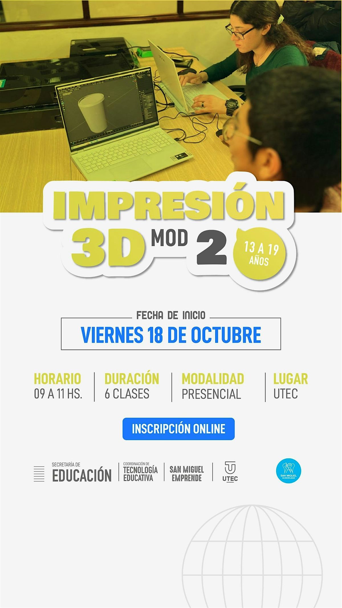 Impresora 3D MOD 2, 8 October | Event in San Miguel | AllEvents