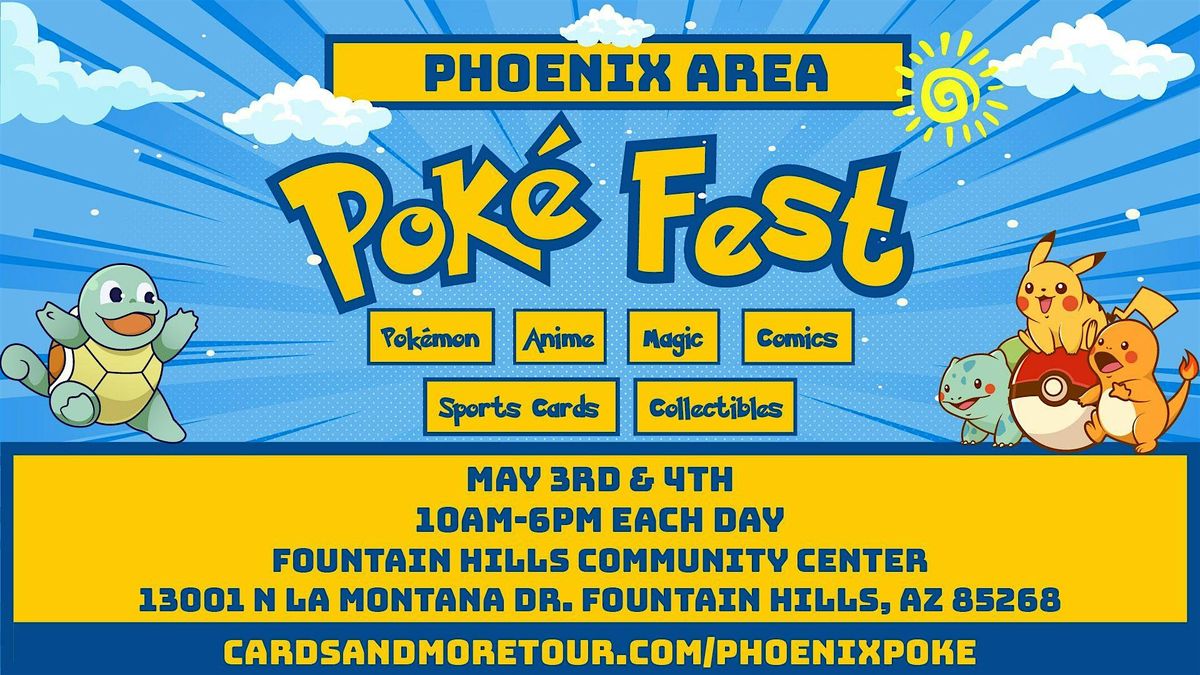 Phoenix Area Poké Fest, 3 May | Event in Fountain Hills | AllEvents