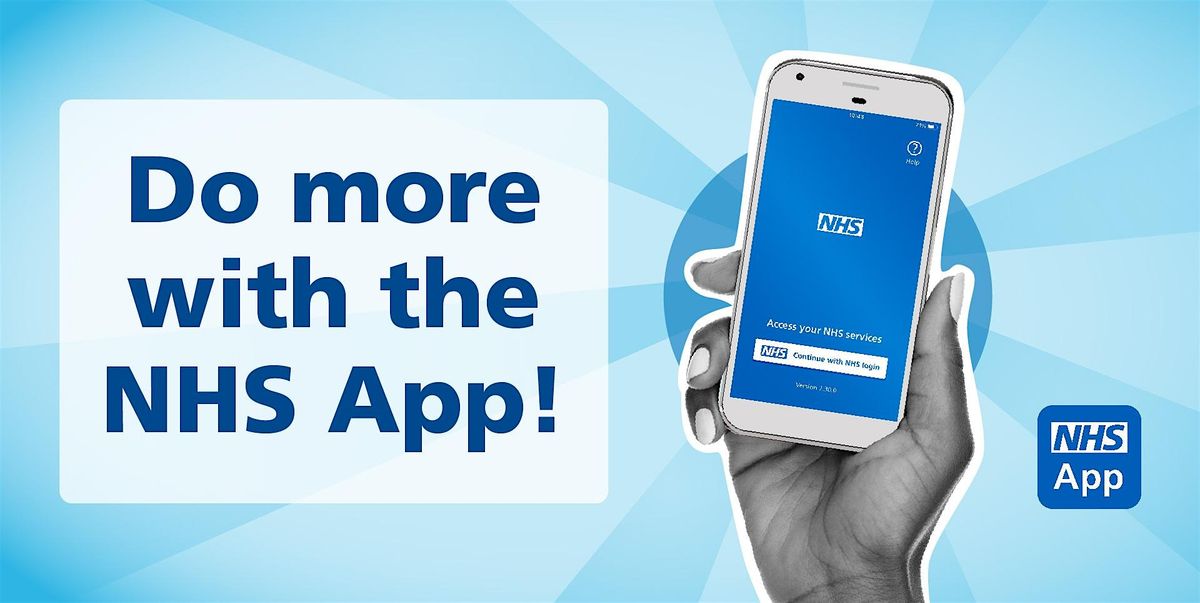 NHS App Support Drop-In Session, 6 October | Event in West Bridgford | AllEvents