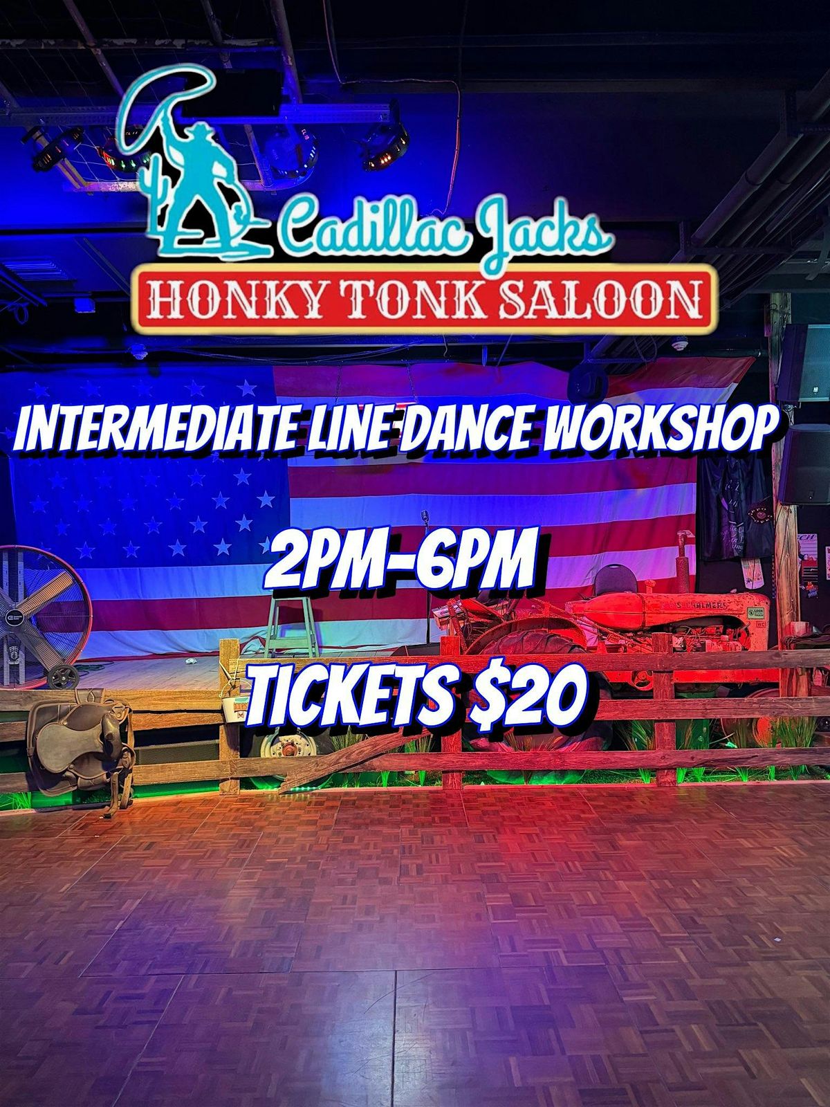 INTERMEDIATE LINE DANCE WORKSHOP, 12 July | Event in Sarasota | AllEvents