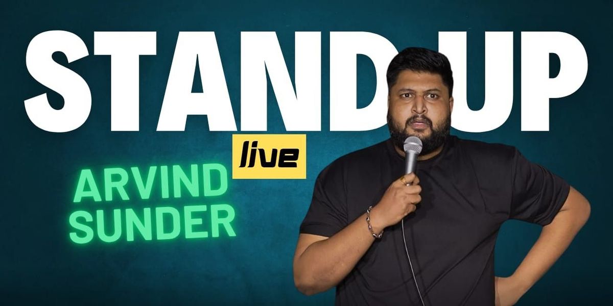 The Comdey Show with Arvind Sunder, 3 October | Event in Bangalore | AllEvents
