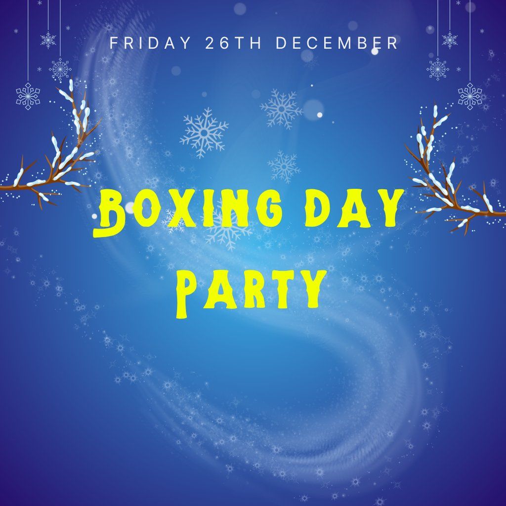 Boxing Day Party, 26 December | Event in Edinburgh | AllEvents