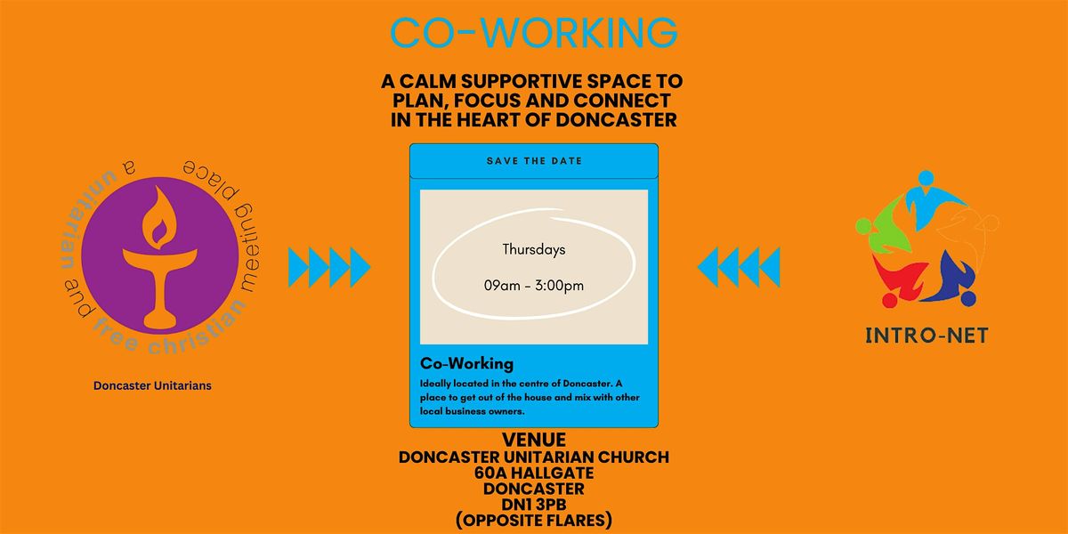 Intro-Net Co-Working Session | Event in Doncaster | AllEvents