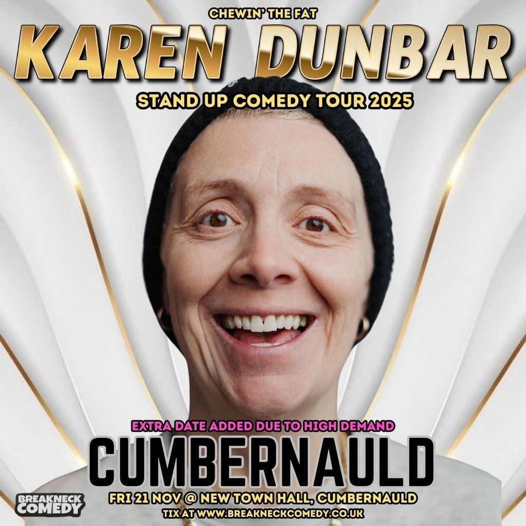KAREN DUNBAR : Live, 21 November | Event in Cumbernauld | AllEvents
