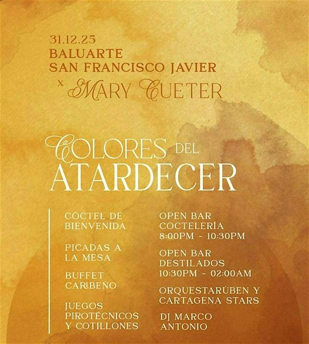 New Year’s Eve 2025/26 at Baluarte San Francisco Javier -  Cartagena✨, 31 December | Event in Cartagena de Indias