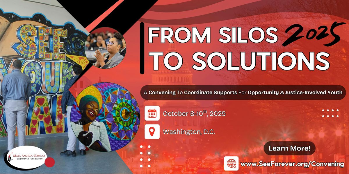 From Silos To Solutions 2025, 8 October | Event in Washington | AllEvents