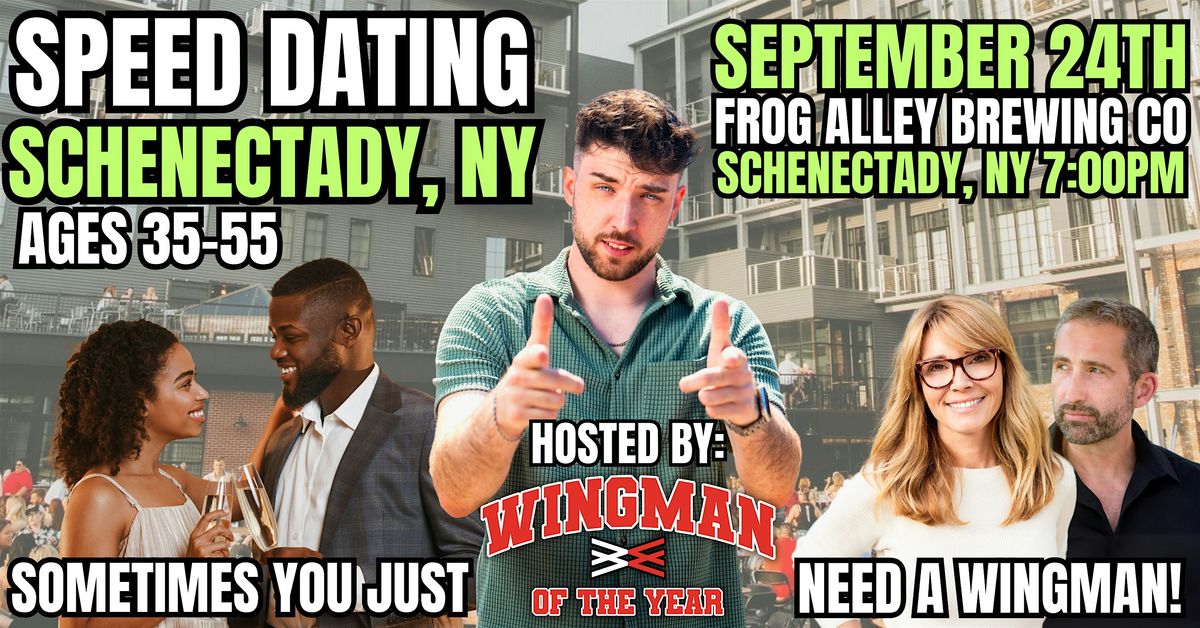 Speed Dating With Wingman Of The Year: Schenectady, NY, 24 September | Event in Schenectady | AllEvents